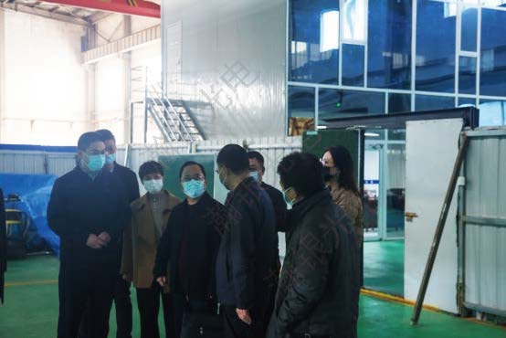 洛阳市委统战部副部长、市工商联党组书记马涛迅莅临我司调研