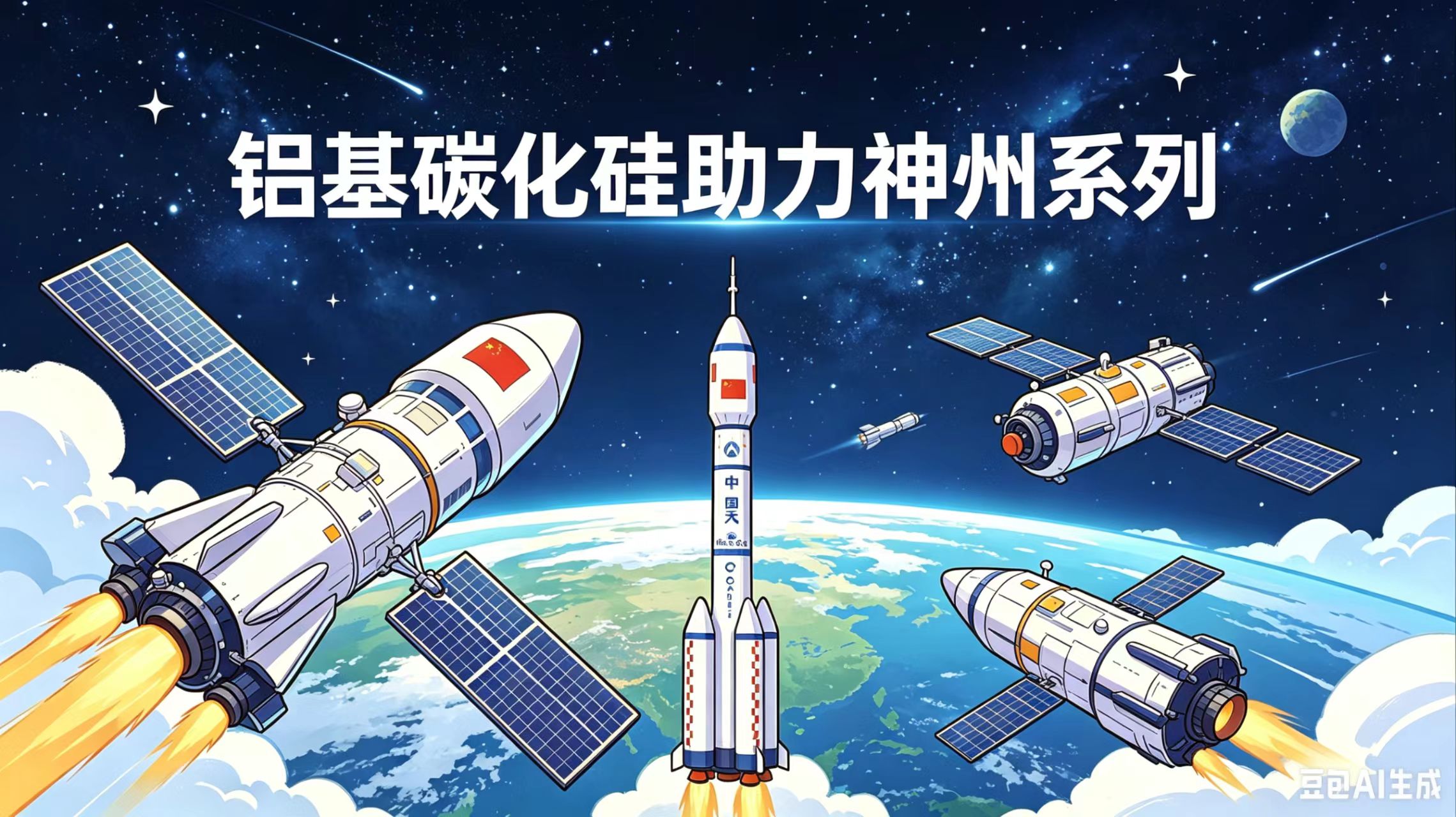 铝基碳化硅助力航天梦